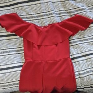 Red H&M Jumpsuit